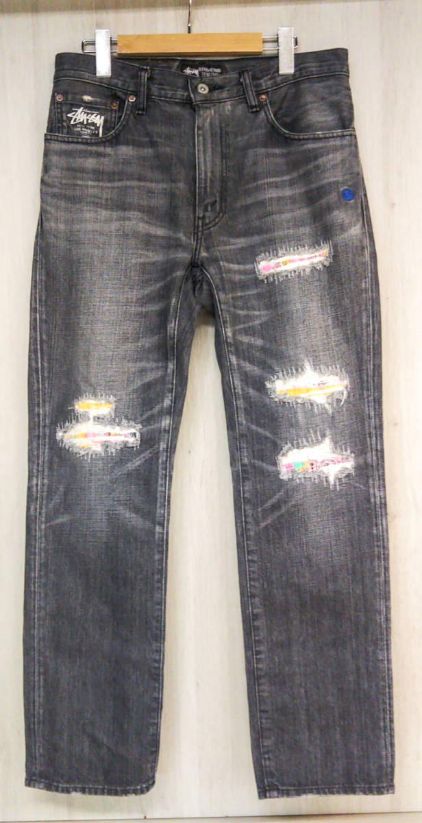STUSSY × Levis Stussy Levi's 505 damage jeans Denim pants STUSSY × Levis Stussy Levi's 505 damage jeans Denim pants