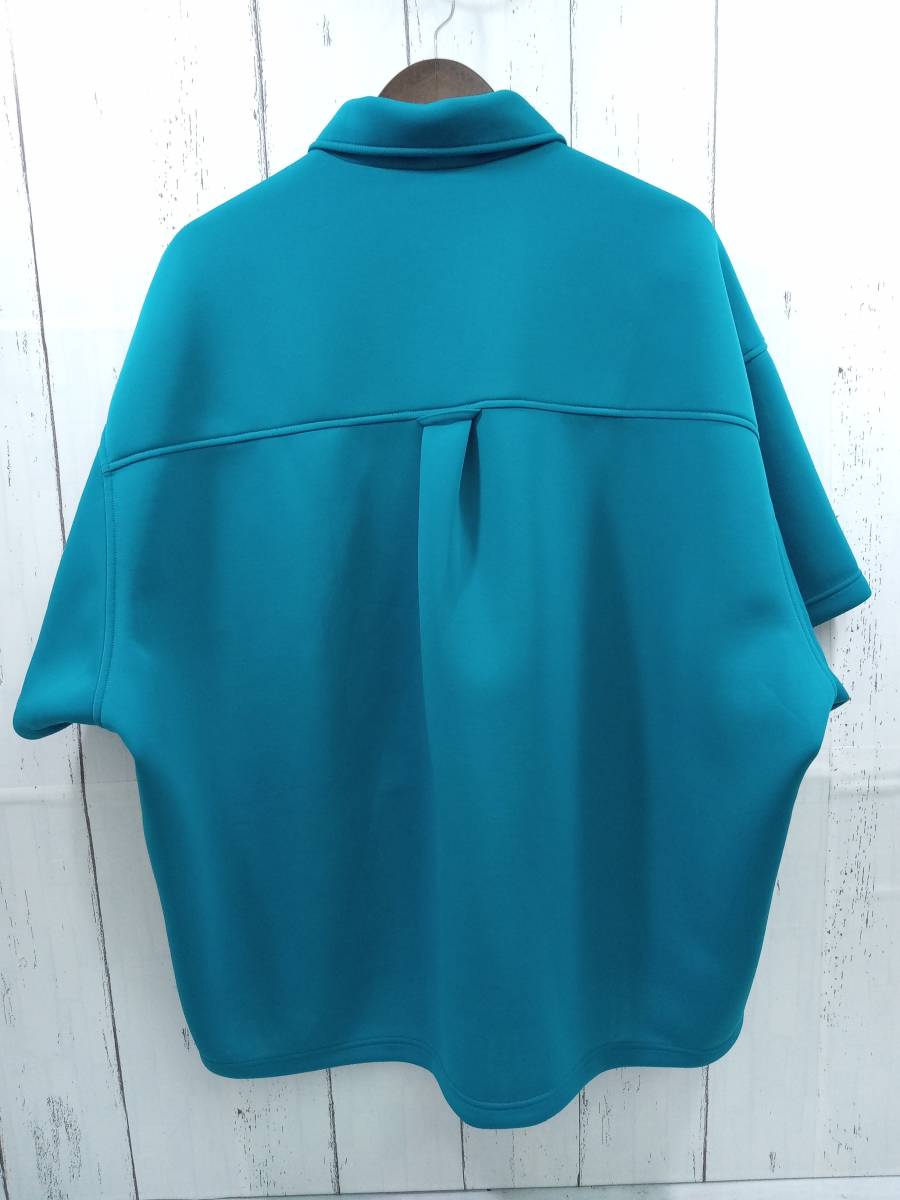 kolor カラー Peダンボールポロ 22SCM-B11201 半袖ポロシャツ 日本製 メンズ サイズ 2 スカイブルー 店舗受取可_画像2