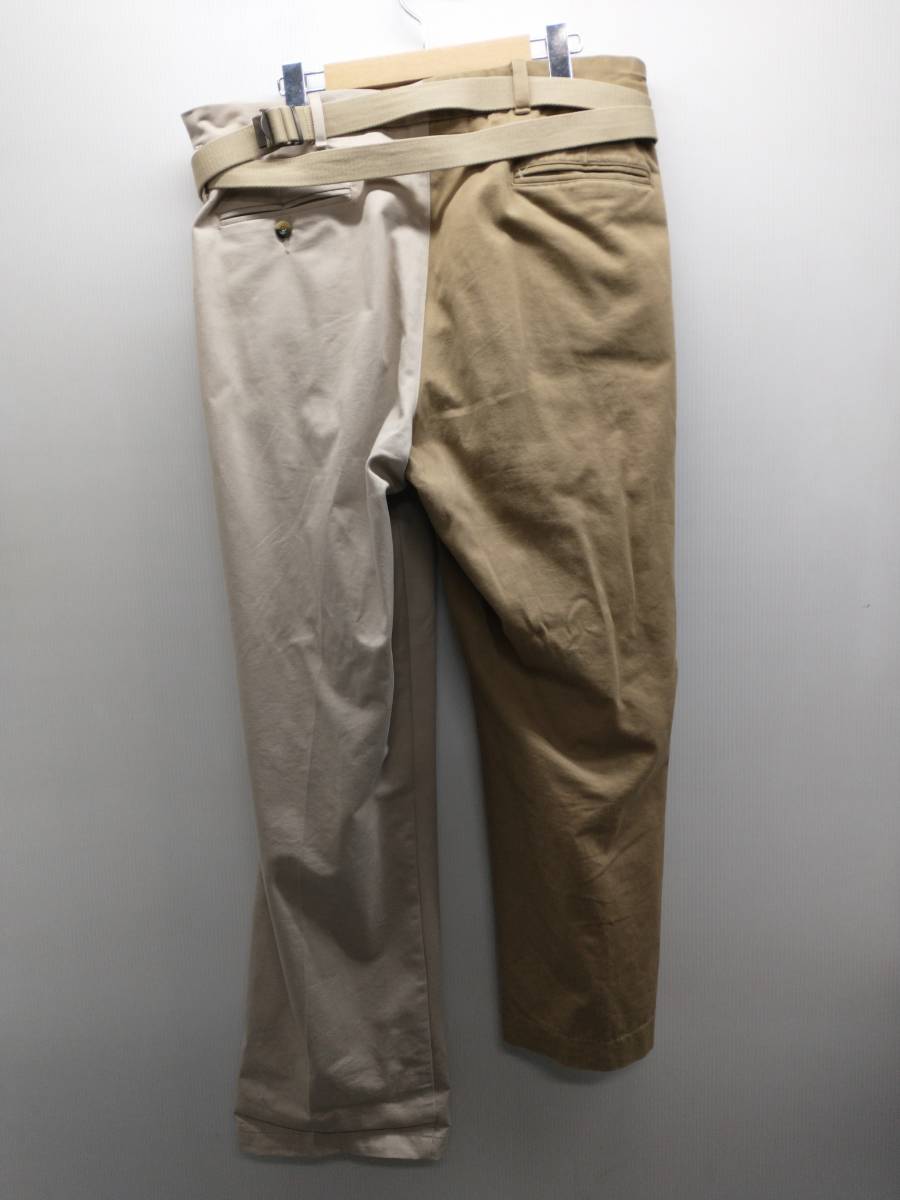 MAISON EUREKA VINTAGE REWORK CHINOS パンツ Sサイズ ベージュ レディース通年