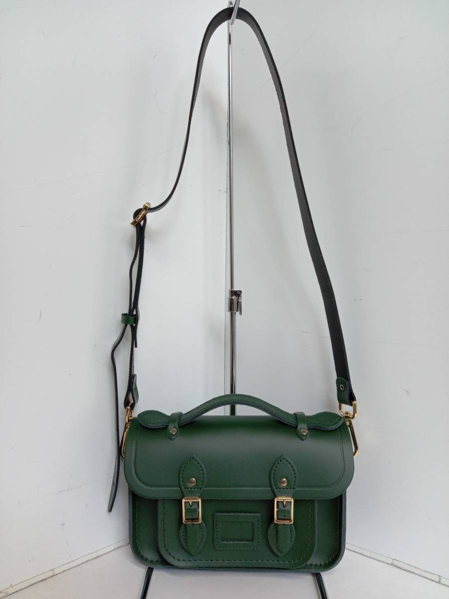激安通販の THE CAMBRIDGE SATCHEL COMPANY ケンブリッジサッチェルカンパニー ショルダーバッグ グリーン その他 激安通販の THE CAMBRIDGE SATCHEL COMPANY ケンブリッジサッチェルカンパニー ショルダーバッグ グリーン その他