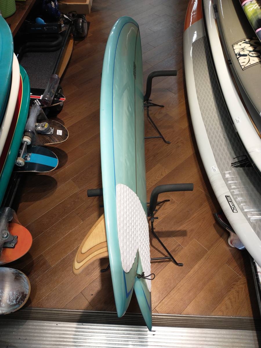 HOBIE 6’2” ホビー 6'2' ツインフィン オンフィン サーフボード ショートボード レトロ 茅ヶ崎駅北口店 店舗受取可_デッキへこみあり