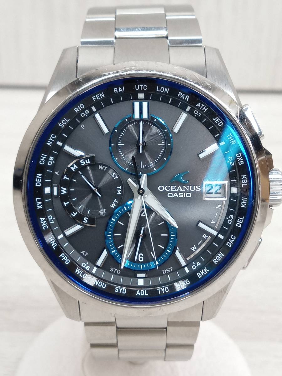CASIO OCEANUS OCW-T2600-1A 電波ソーラー カシオ オシアナス 腕時計