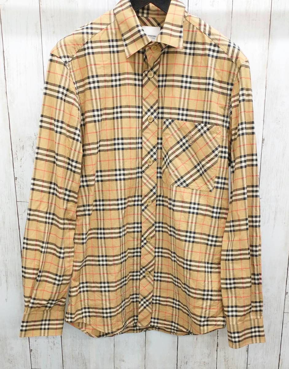 BURBERRY LONDON ENGLAND /長袖シャツ/バーバリーロンドンイングランド/ノバチェック/20ss/チェック柄/コットン/春