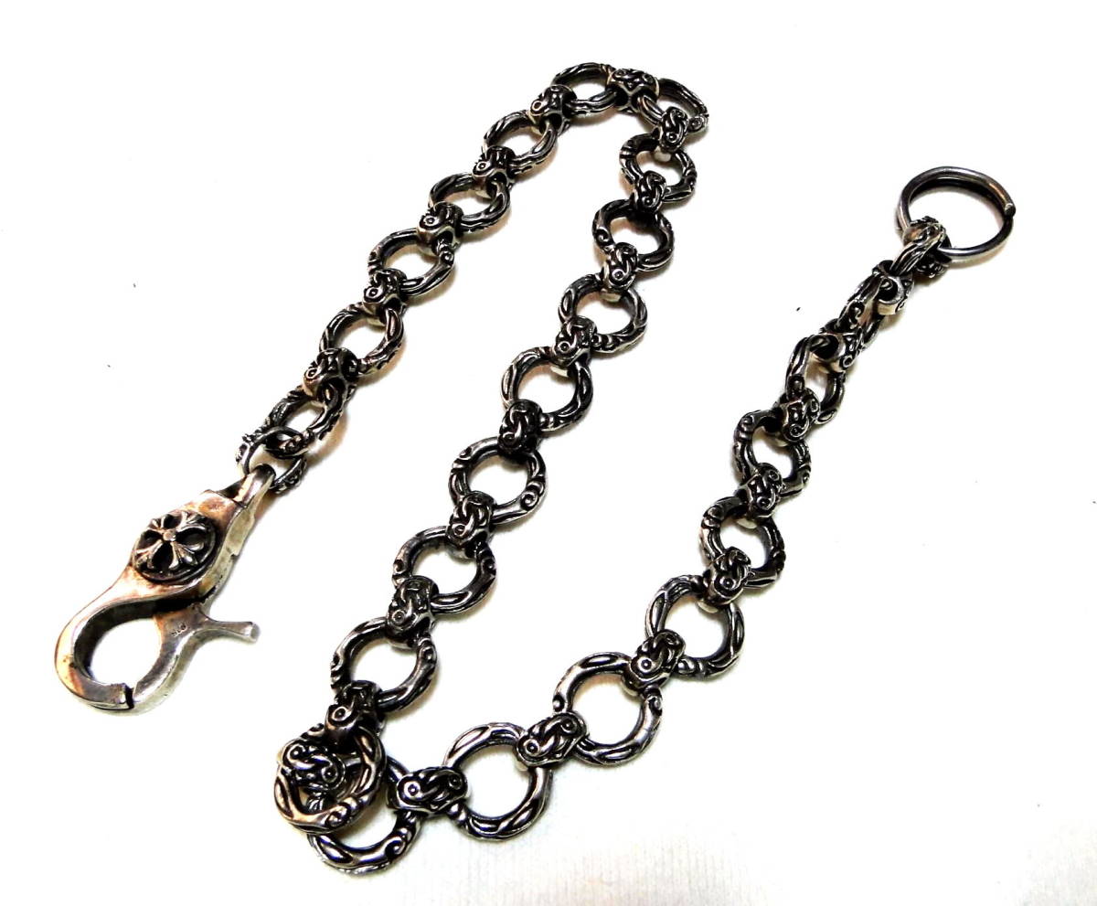 90’s SILVER JEWELRY Made in U.S.A ローラーキーリング ROLLER KEYRING ビンテージ 送料込