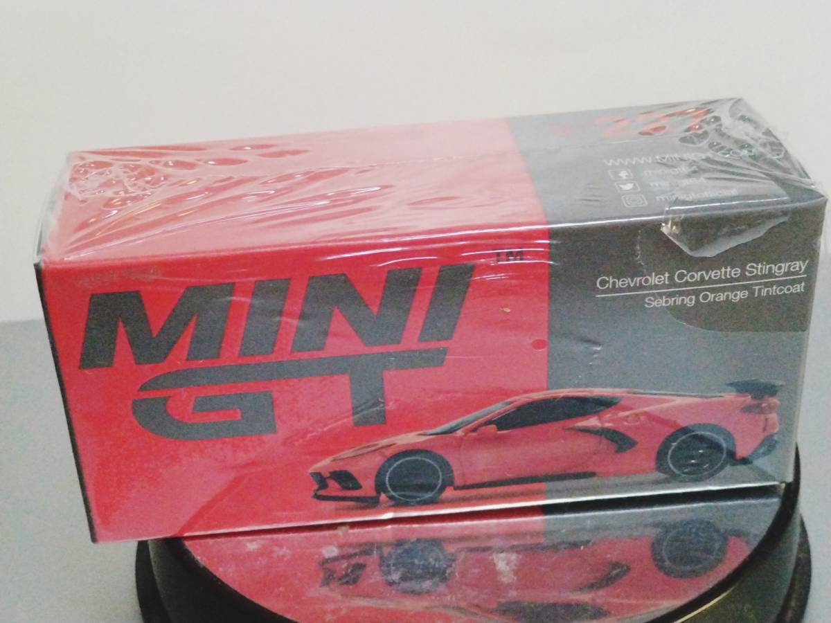 MINI GT#227L CORVEET Stingray レッド_画像1