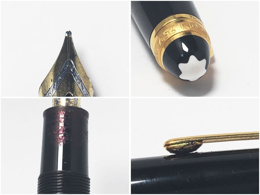 MONTBLANCモンブラン 75周年記念 マイスターシュテック 万年筆 ダイヤ