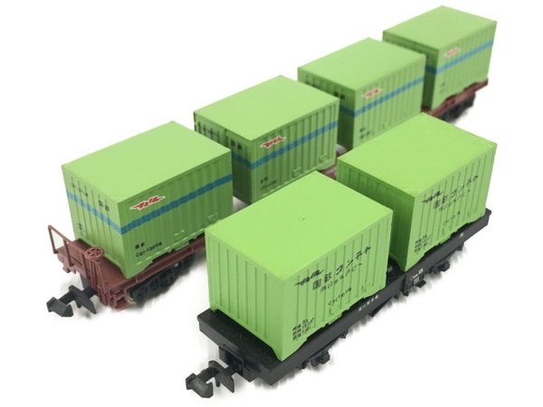 100%本物保証!100%本物保証!鉄道模型 Nゲージ コンテナ貨車 貨物車