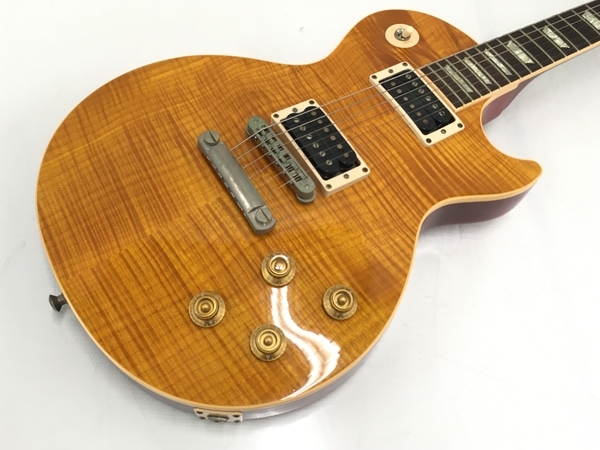 GIBSON USA 50s LesPaul Standard Plus 2004 Trans Amber エレキギター ハードケース付き ジャンク T7588776の画像5