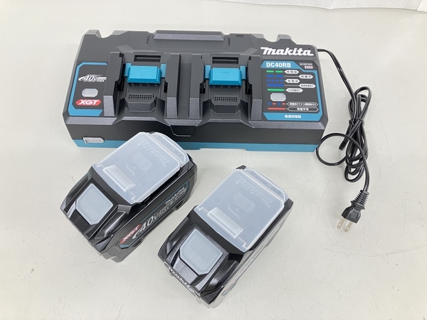 makita マキタ XGT6 DC40RB BL4050F×2 パワーソースキット バッテリー2