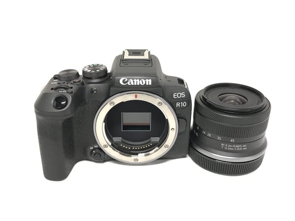 お気に入りのお気に入りのキヤノン EOS R10 ミラーレス一眼 RF-S18-45 IS STM レンズキット デジタル一眼カメラ  EOSR10-1845ISSTMLK Canon デジタルカメラ