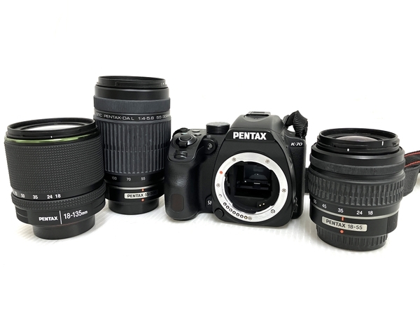 PENTAX K-70 18-135mm f3.5-5.6 レンズキット 18-55mm 55-300mm PENTAX K-70 18-135mm f3.5-5.6 レンズキット 18-55mm 55-300mm