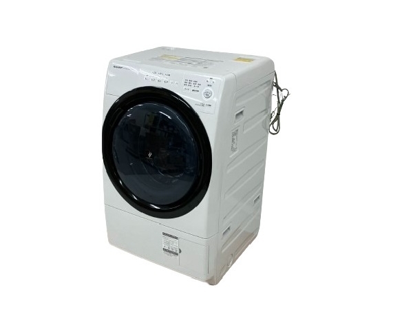 SHARP ES-S7E-WR ドラム式洗濯乾燥機 右開き 2020年製 家電 楽