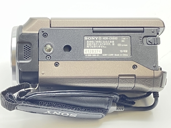 SONY Handycam HDR-CX680 ブロンズブラウン デジタルビデオカメラ ソニー 2019年製 中古 美品 T7661062の画像5