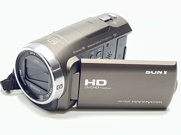 SONY Handycam HDR-CX680 ブロンズブラウン デジタルビデオカメラ ソニー 2019年製 中古 美品 T7661062の画像1