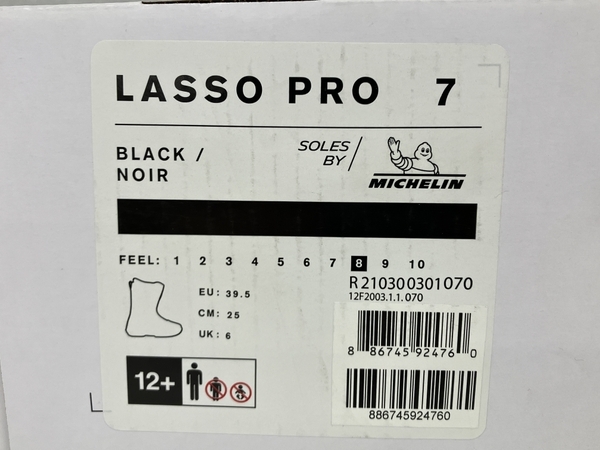RIDE LASSO PRO 7 25cm スノーボード ブーツ 中古 S7670897の画像10