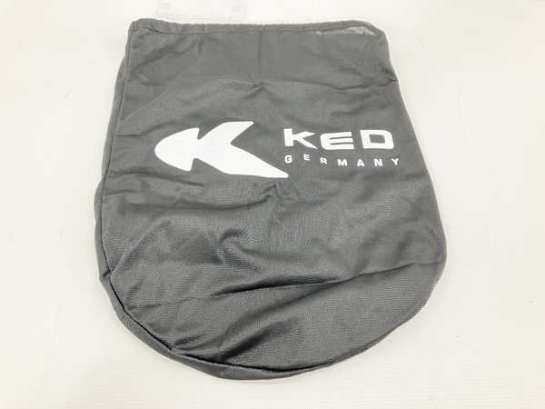 KED L 57-62 乗馬用 ヘルメット 馬具 乗馬用品 ブラック系 中古W7663791の画像9