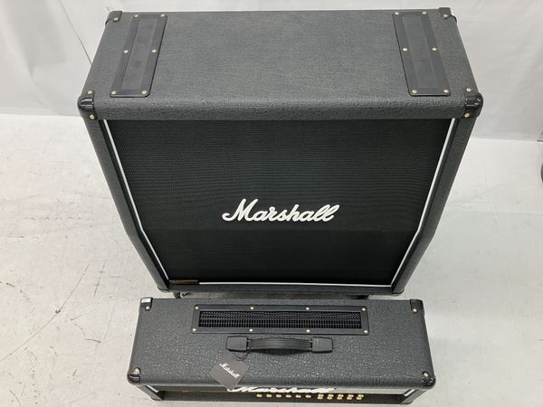 引取限定】Marshall JVM210H 1960AV PEDL-91006 マーシャル アンプ キャビネット スピーカー フットスイッチ 音響 直  C7651753