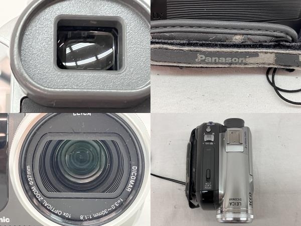 Panasonic NV-GS320 デジタル ビデオカメラ 2008年製 撮影 パナソニック ジャンク C7642249の画像4
