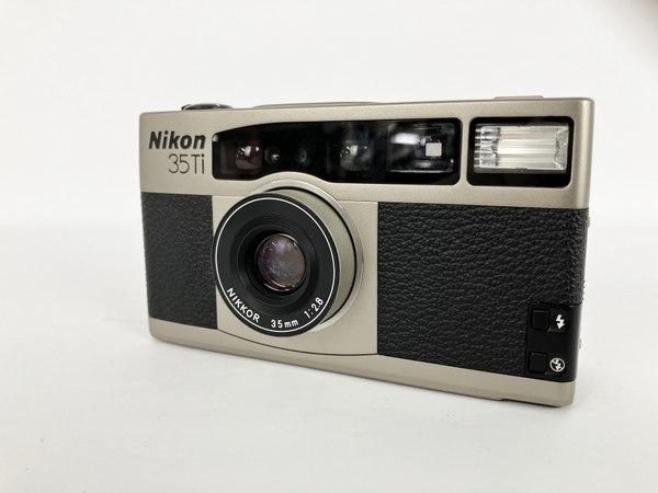 Nikon 35Ti コンパクトフィルムカメラ ケース付き ジャンク Y7671087