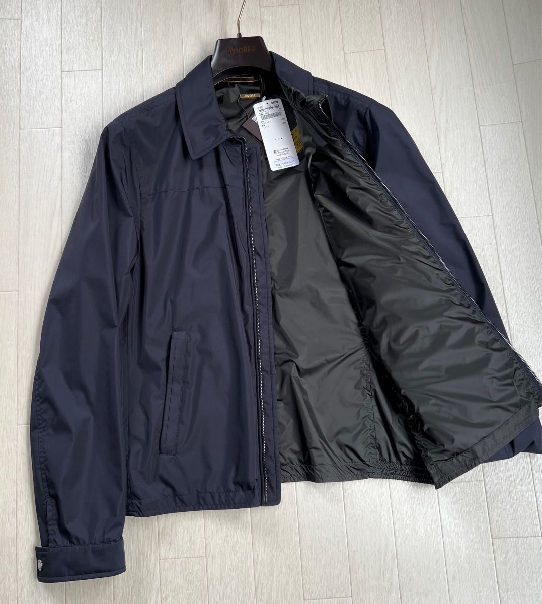 新品 MooRER SONCINO 撥水高密度ポリエステル リバーシブル ジャケット