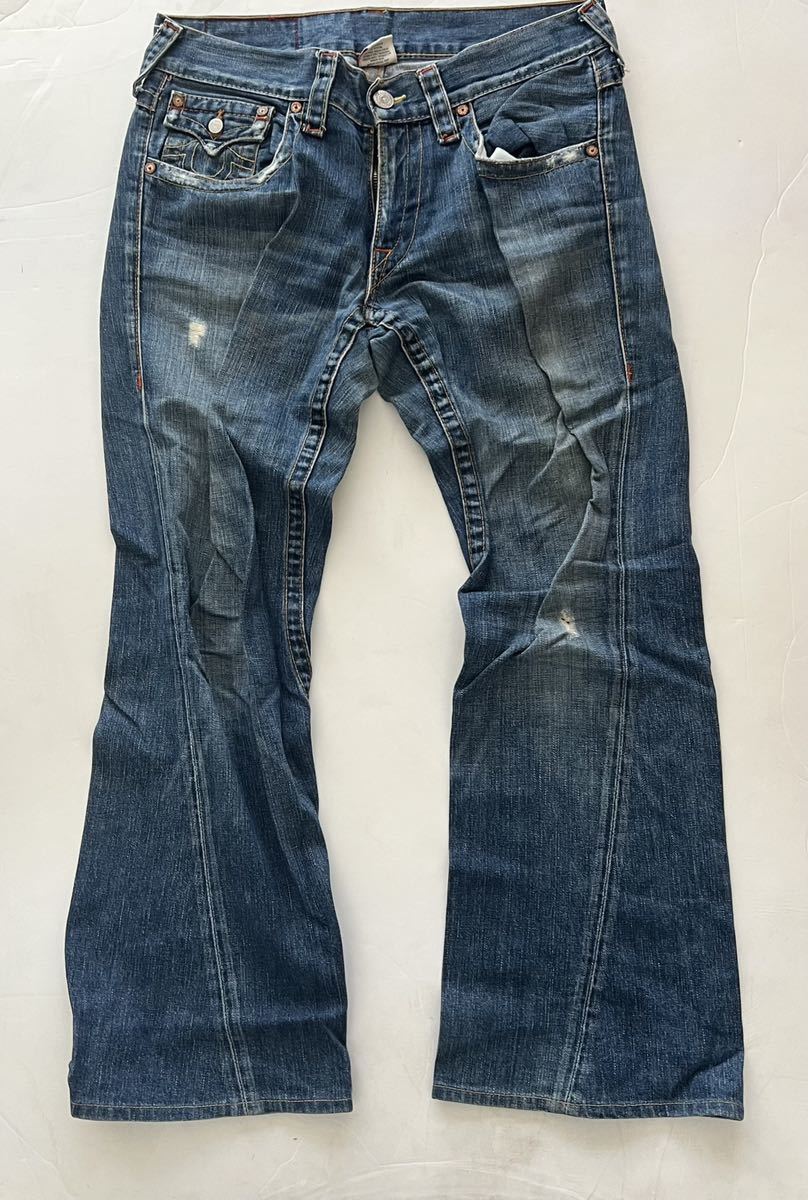 Истинная религия Joey Premium Denim/Double Cutting/True Retime/Vintage