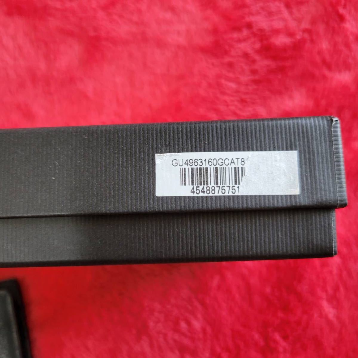 未使用品】GUCCI グッチ 二つ折り財布 ブラック 小銭入れ付き