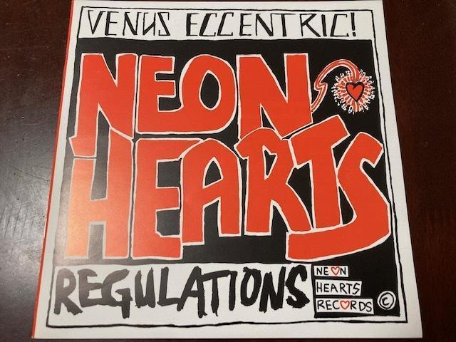 NEON HEARTS - REGULATIONS 限定リイシュー7インチpunk powerpop kbd