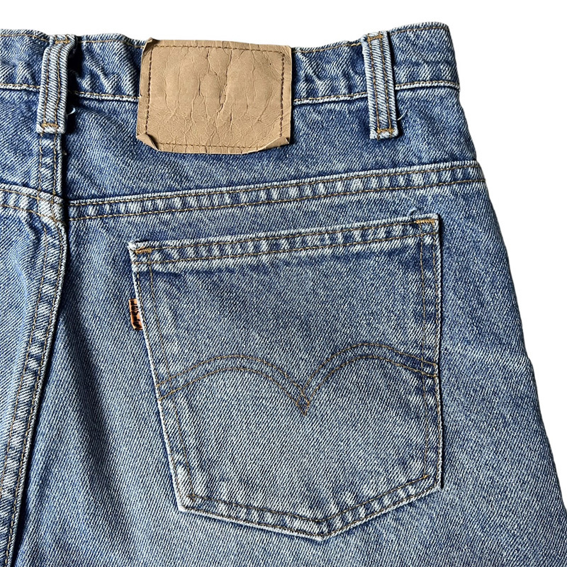 90s カナダ製 Levis 505 デニム パンツ 34 34 / 90年代 オールド リーバイス ジーンズ ジーパン ヒゲ アタリ_画像7