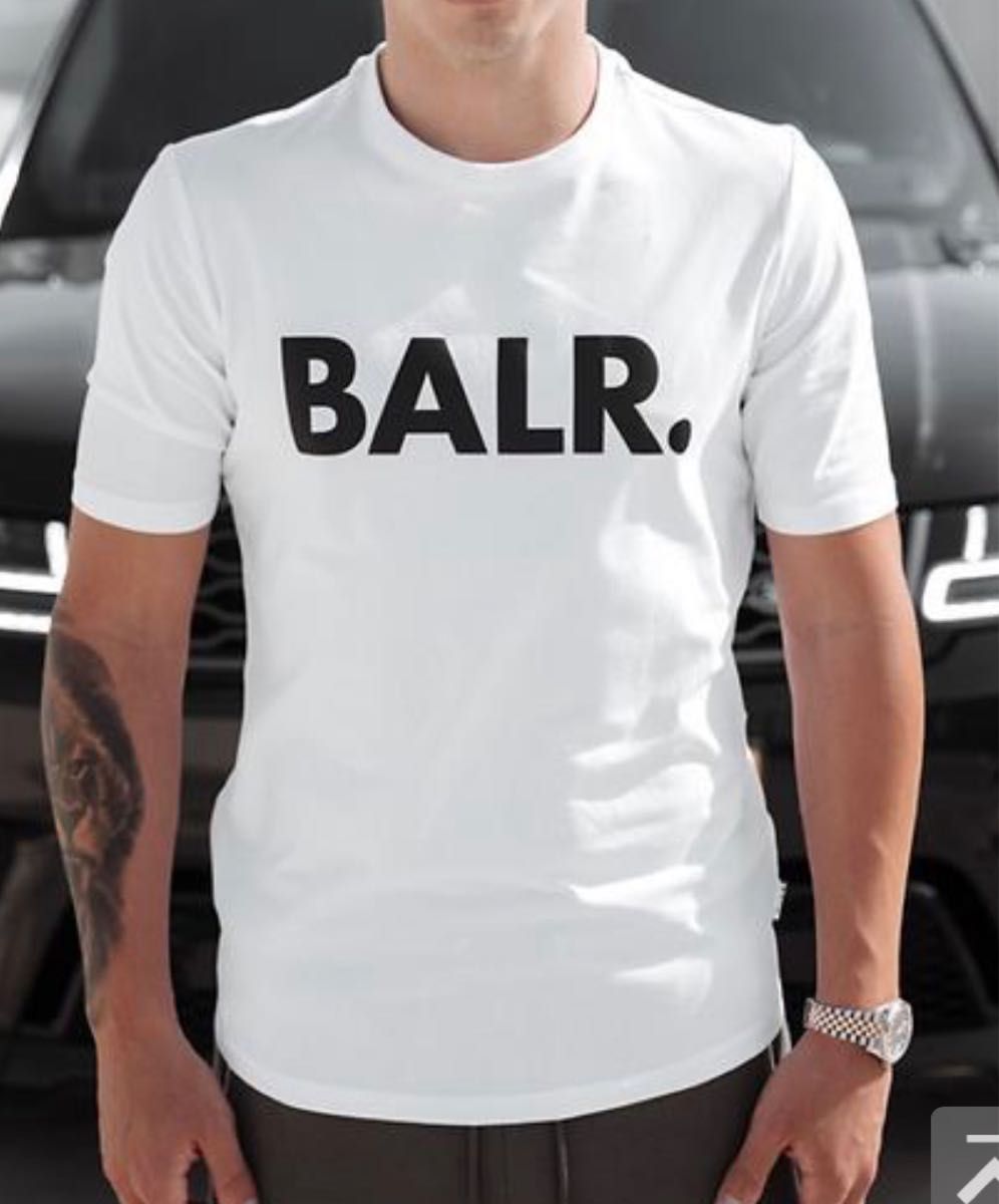 BALR. ボーラー ロゴTシャツ 新品未使用 size.S 白 ホワイト