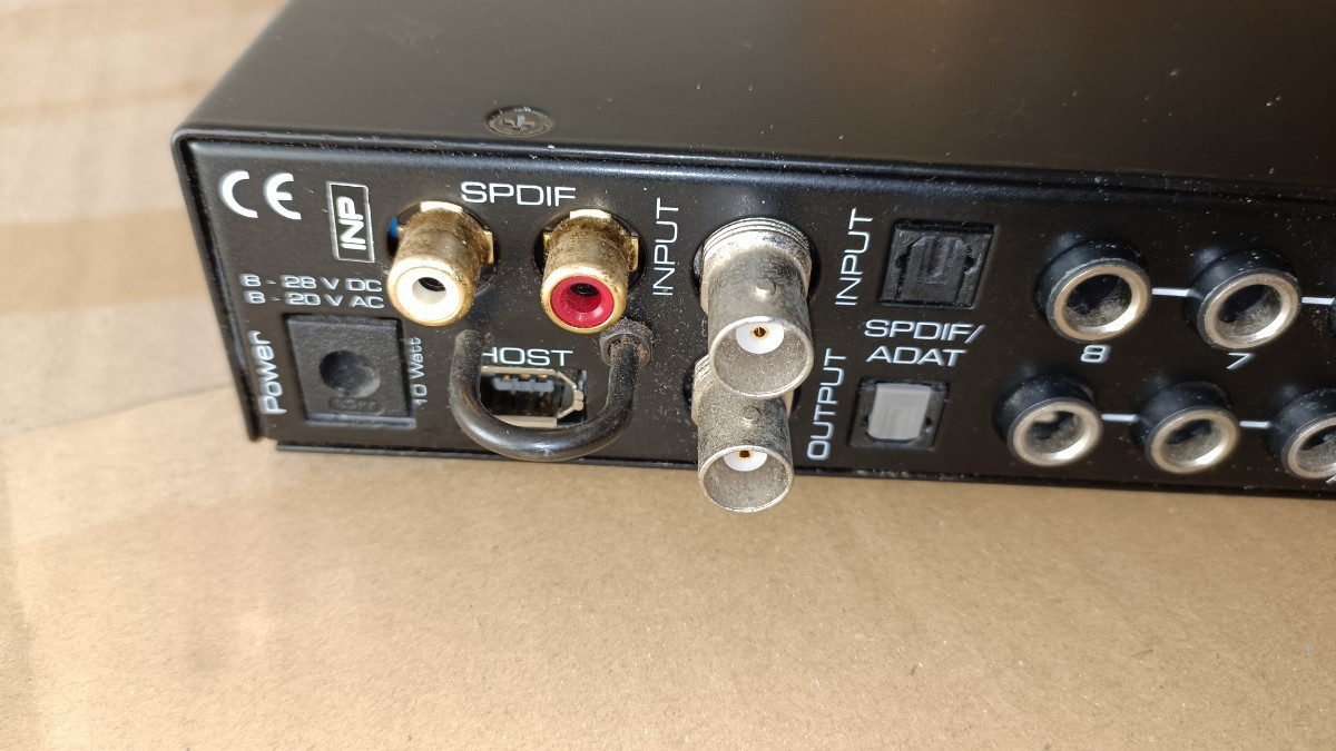 RME HAMMERFALL DSP Multiface II オーディオインターフェイス 動作