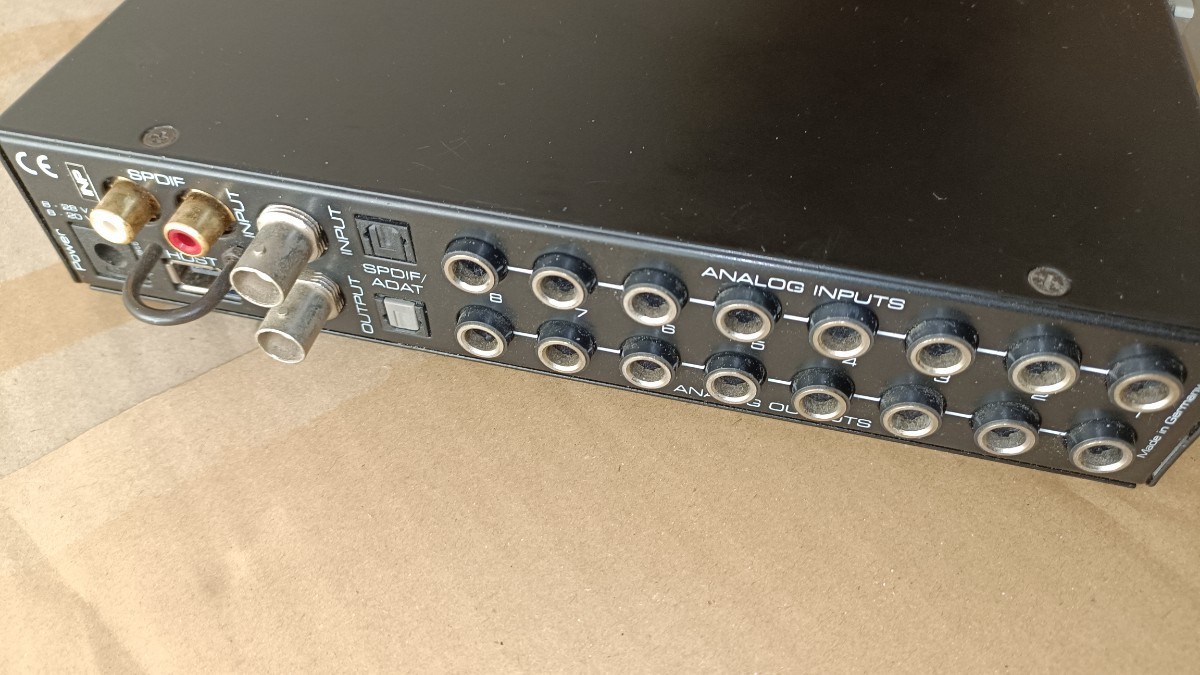 RME HAMMERFALL DSP Multiface II オーディオインターフェイス 動作