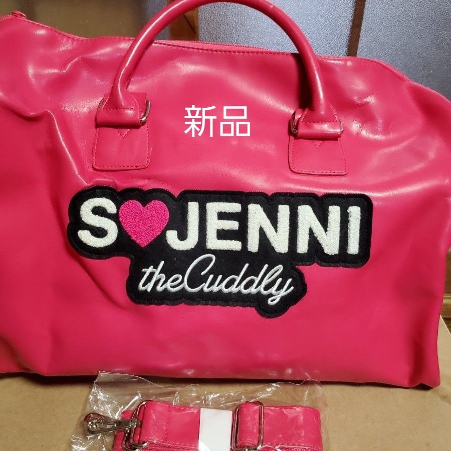 新品、Sister JENNI 2wey.ボストンバック、ピンク