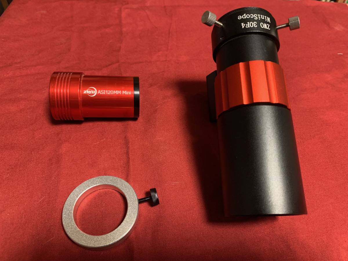 オートガイドシステム ZWO ASIAIR PRO + MiniScope + 120MM Mini 8