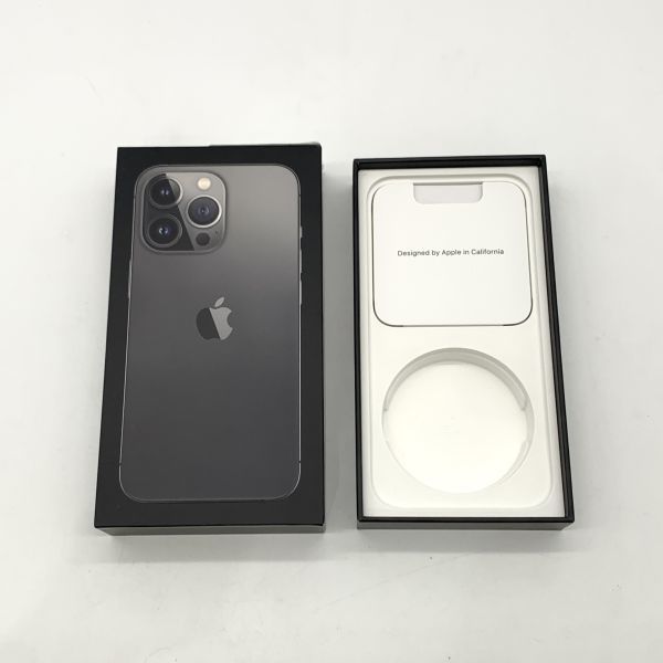 ▼SIMロック解除(au) iPhone13Pro 128GB グラファイト MLUE3J/A 付属品あり SIMフリー S46851951513_画像7