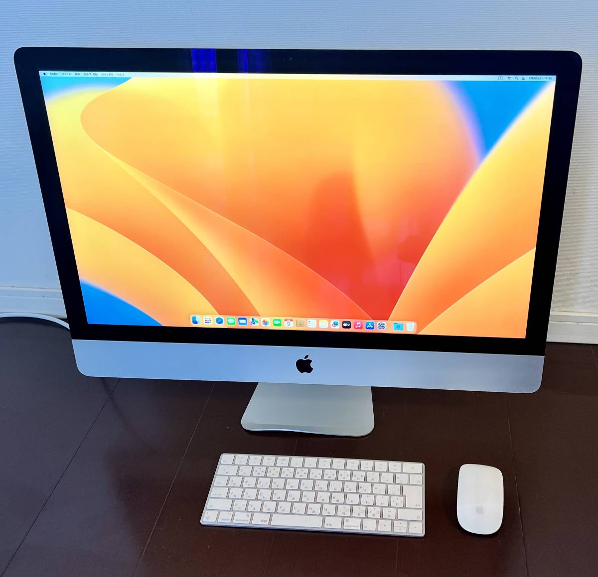 美品即 Apple iMac 27インチ Retina 5k Early 2019 3.1GHz 6コアIntel Core i5 40GB 1TB FD メモリ16→40GBに増設 MRR02J/A_画像2