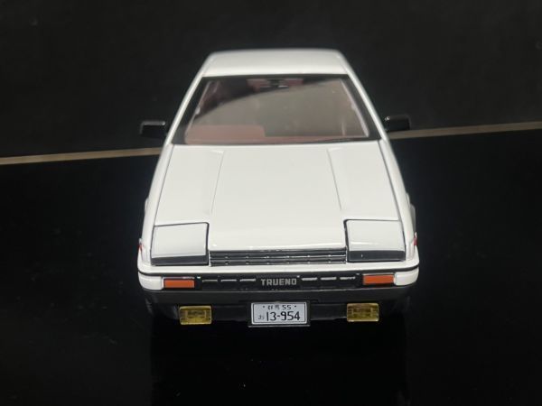 AE86 トレノ トヨタ Toyota 1/20 ミニカー ホワイト H65_画像5