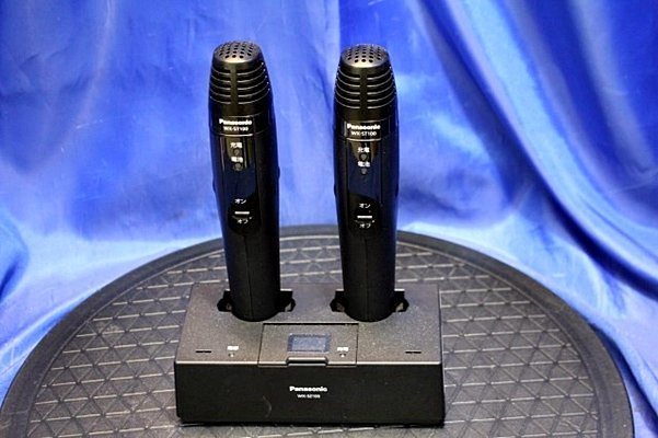 Panasonic/ Panasonic wireless microphone ho nWX-ST100* 2 ps ( window screen less )+ charger WX-SZ100 44542Y