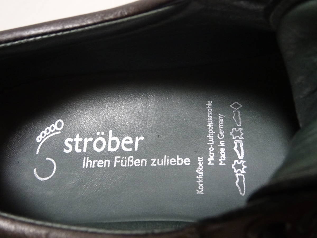 strober　ストロバー　レザーシューズ　ウォーキングシューズ　レディース　3　22cm-22.5cm位　ドイツ製_画像3