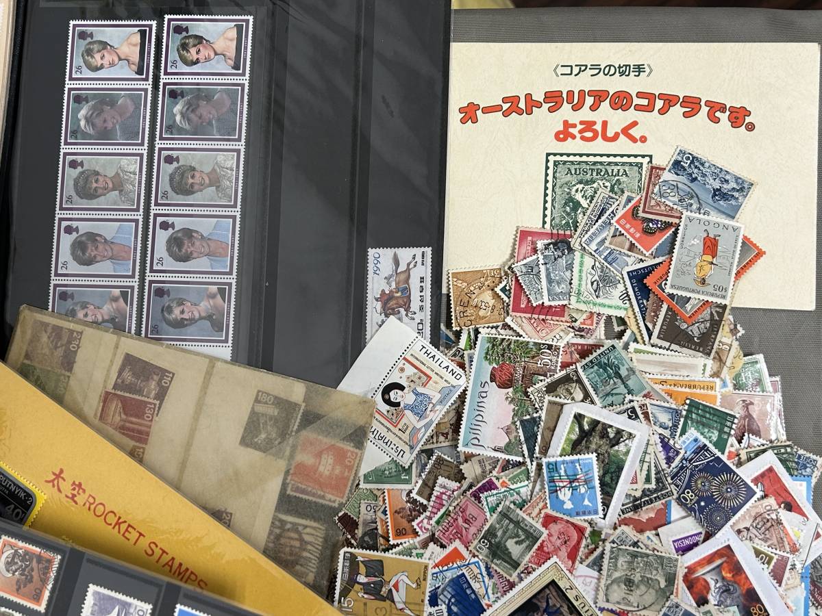 ヤフオク! - 【 国内・海外切手等 使用済 未使用 おまとめ 大量 2....