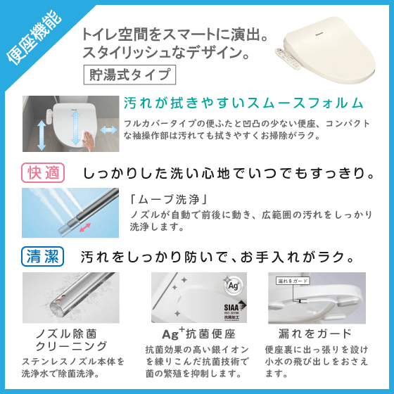 アメージュ便器 リトイレ(手洗なし) ビューティートワレセット BC-Z30H,DT-Z350H,CH951S リクシル イナックス LIXIL INAX ★ 5