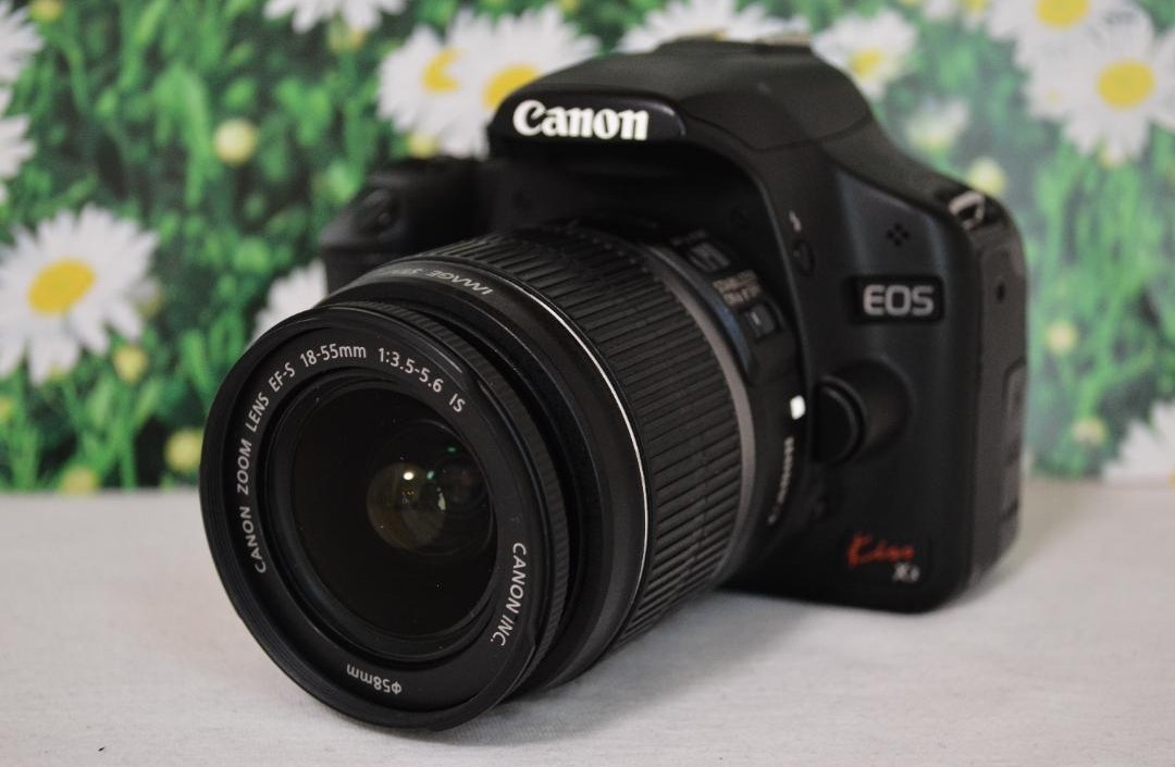 動画機能付でお手頃 Canon Kiss x3 スマホ転送 一眼レフ カメラ 