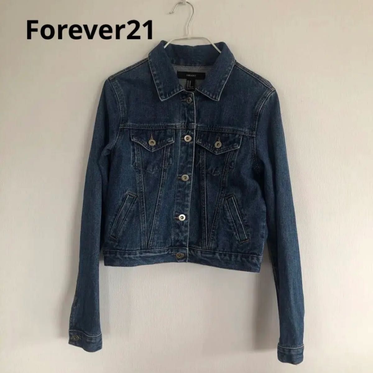 Forever 21 デニムジャケット　Gジャン M