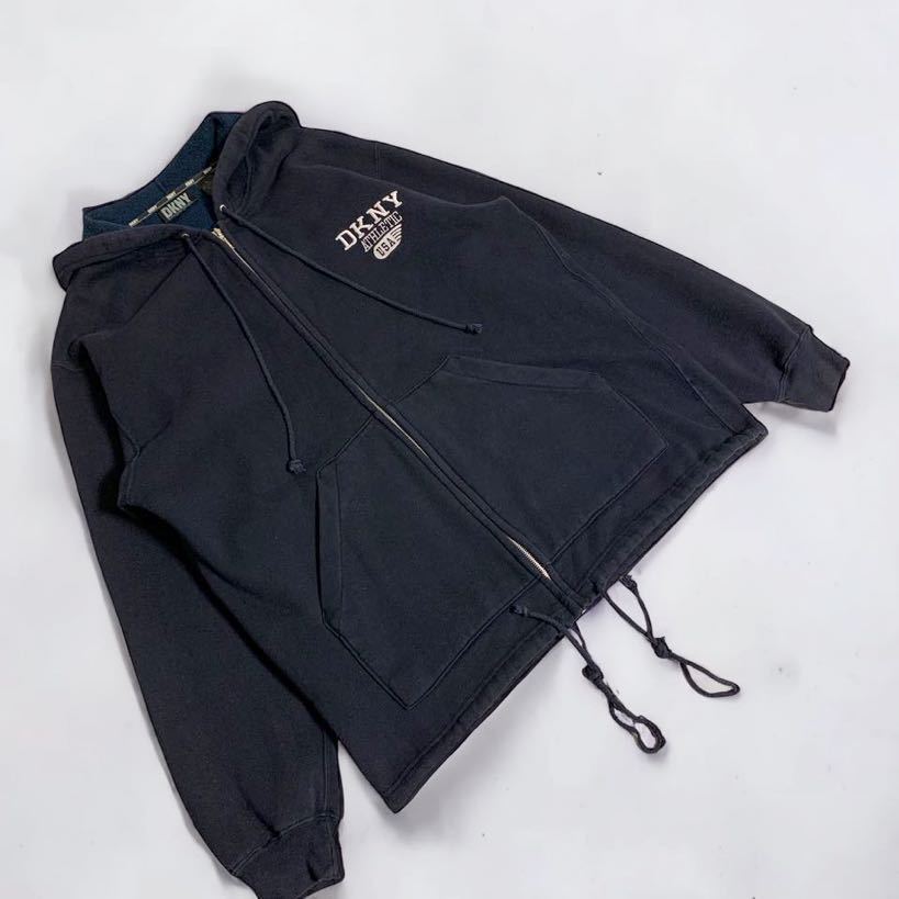 希少 美品 90's VINTAGE DKNY ATHLETIC スウェットパーカー 希少 美品 90's VINTAGE DKNY ATHLETIC スウェットパーカー