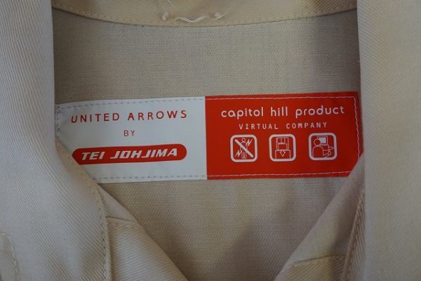 [ prompt decision ]UNITED ARROWS x CAPITOL HILL PRODUCT United Arrows x Kapital Hill Pro duct short sleeves shirt size :L made in Japan [808045]