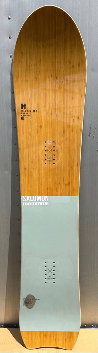 美品 SALOMON サロモン HPS WOLLE NYVELT 157パウダーボード