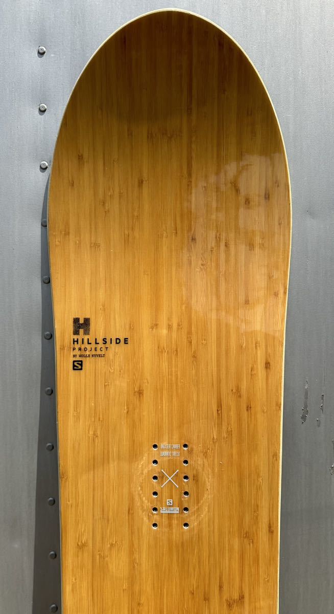 美品 SALOMON サロモン HPS WOLLE NYVELT 157パウダーボード