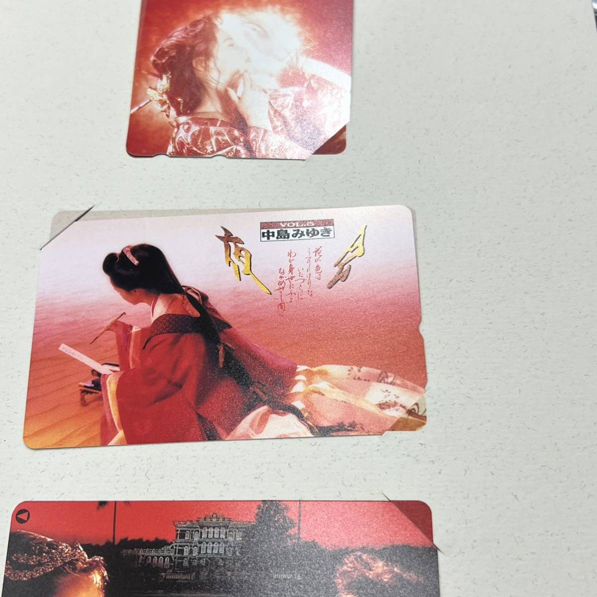  средний 8875/retapa свет / Nakajima Miyuki 6 шт. комплект 1989-1994 любитель освобождение телефонная карточка не использовался товар 