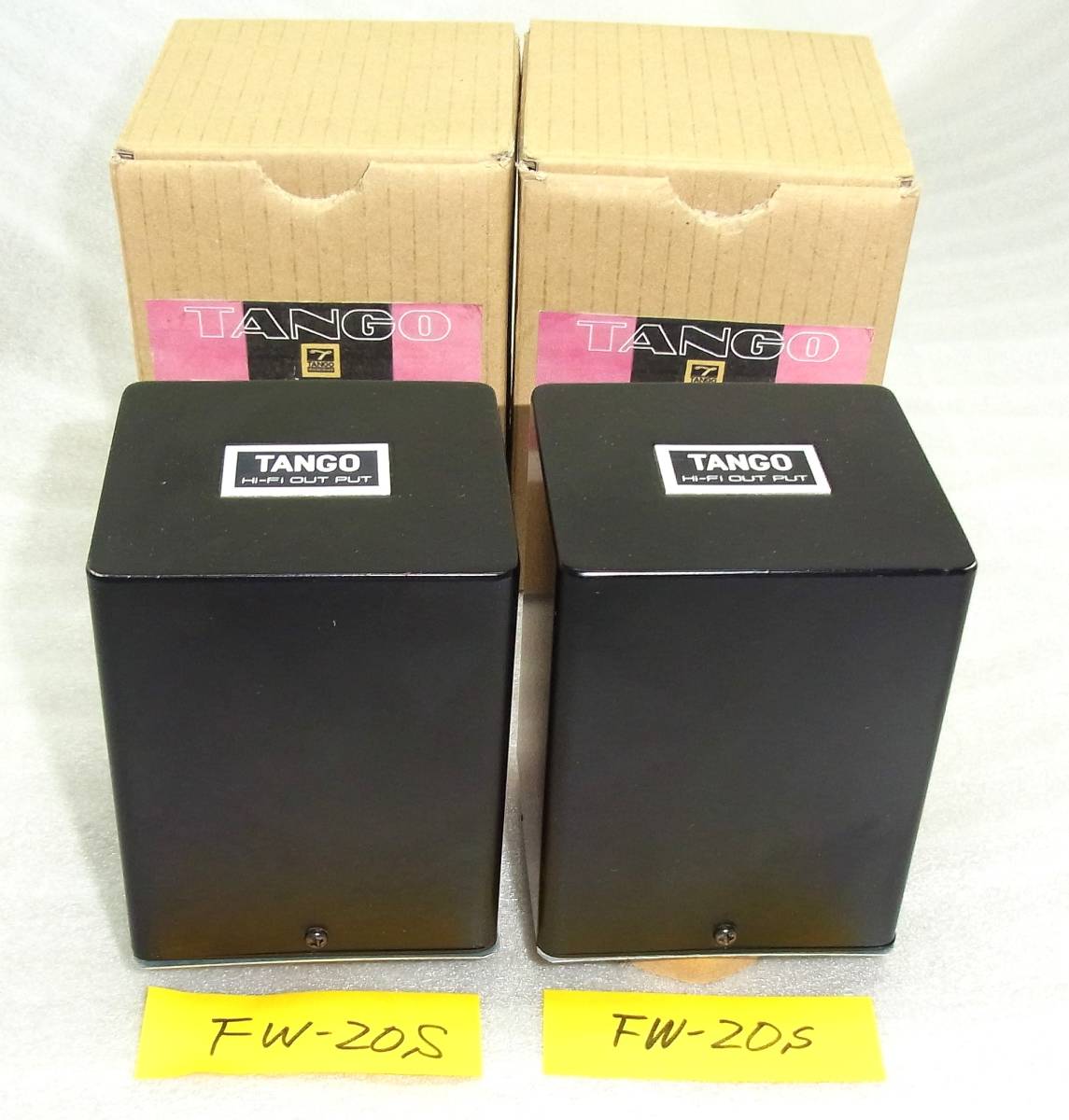 TANGO/タンゴ FW-20S 2個 特性表付 TANGO/タンゴ FW-20S 2個 特性表付