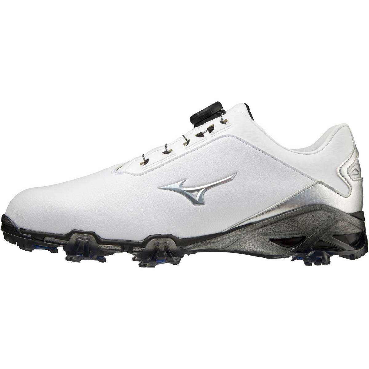 * new goods Mizuno {51GQ220503} white × silver [24.5cm 4E]jenemSL boa 