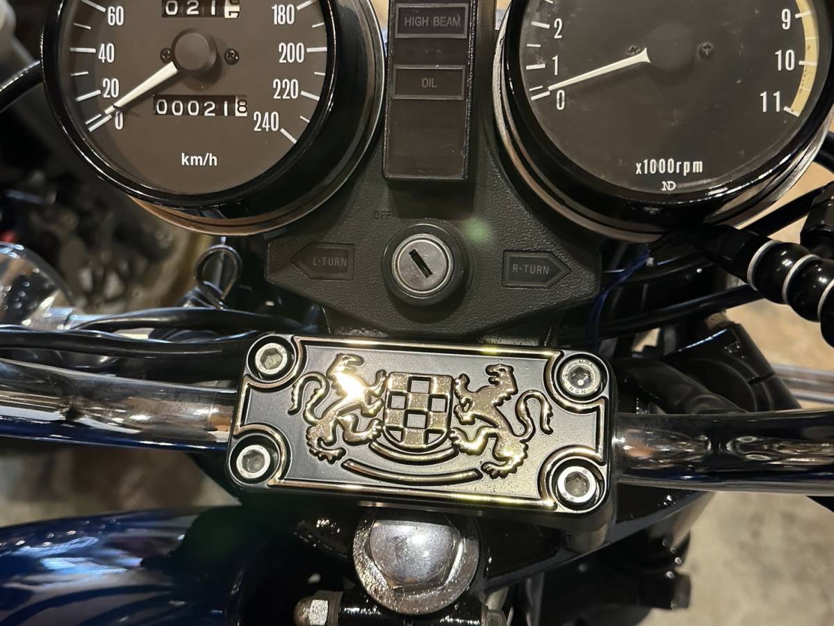 爆安カワサキ MK2 Z1 ゴールド 向かい獅子 Z系 Z2 ハンドルクランプ